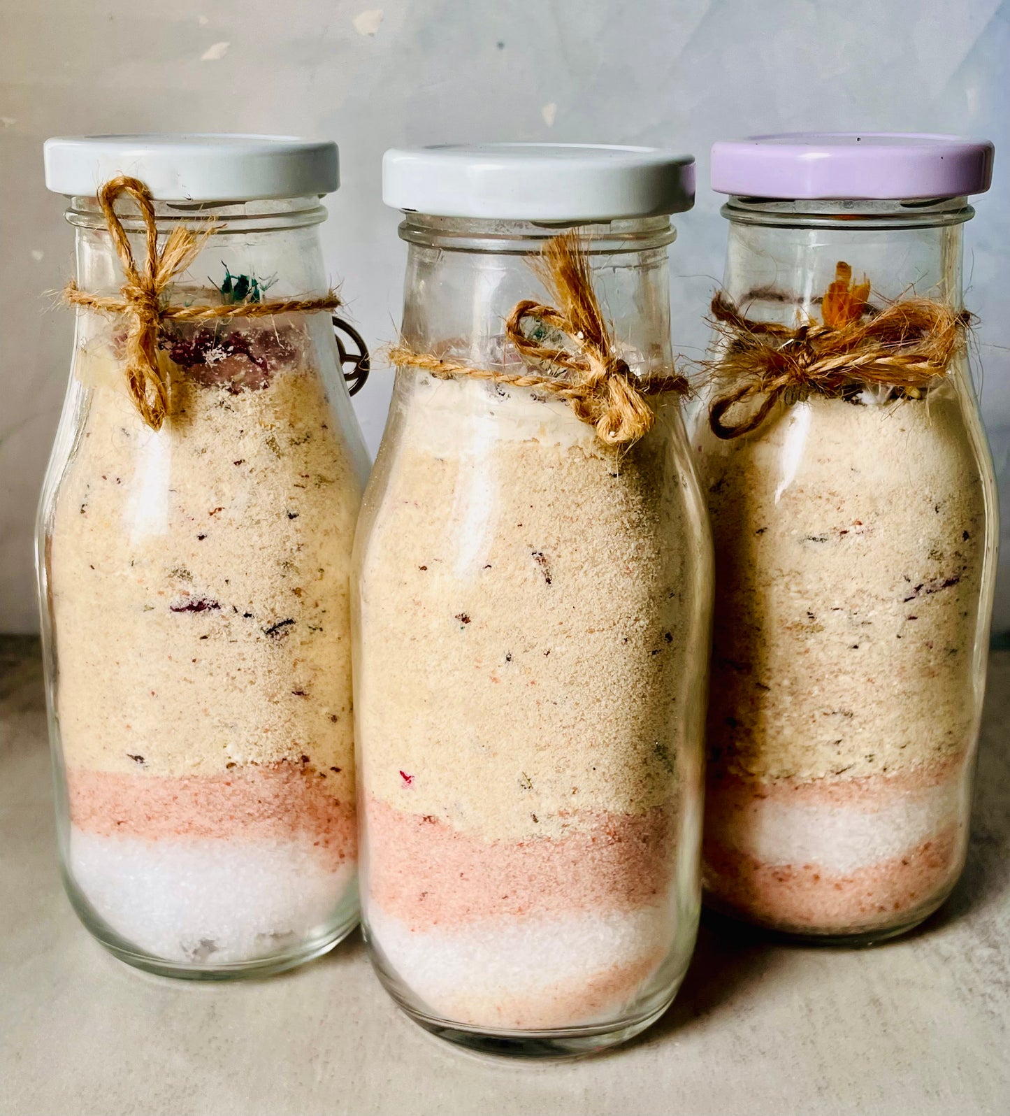 Luxurious lactose rose quartz infused body milk 🤍