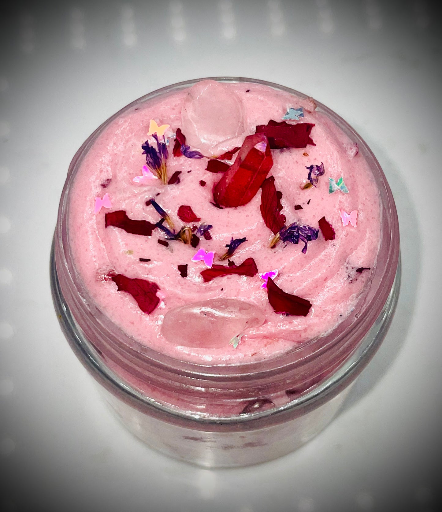Emulsified exfoliating  Whipped body scrubs